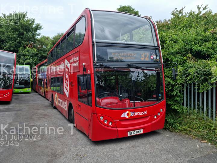 Image of Carousel Buses vehicle 216. Taken by Katherine T at 09:34:05 on 2024.07.21