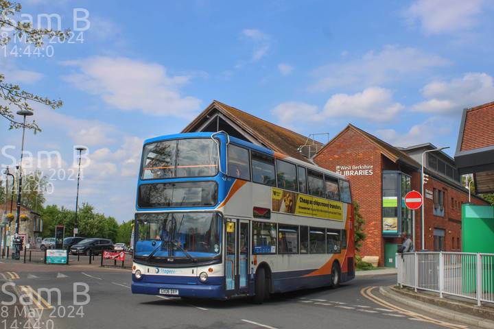 Image of Stagecoach South vehicle 18523. Taken by Sam B at 14:44:00 on 2024.05.08