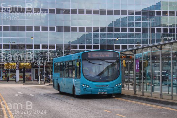 Image of Arriva Beds & Bucks vehicle 3878. Taken by Sam B at 14:30:00 on 2024.02.19