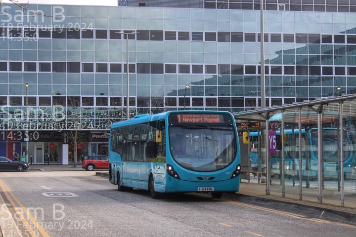 Image of Arriva Beds & Bucks vehicle 3337. Taken by Sam B at 14:35:00 on 2024.02.19
