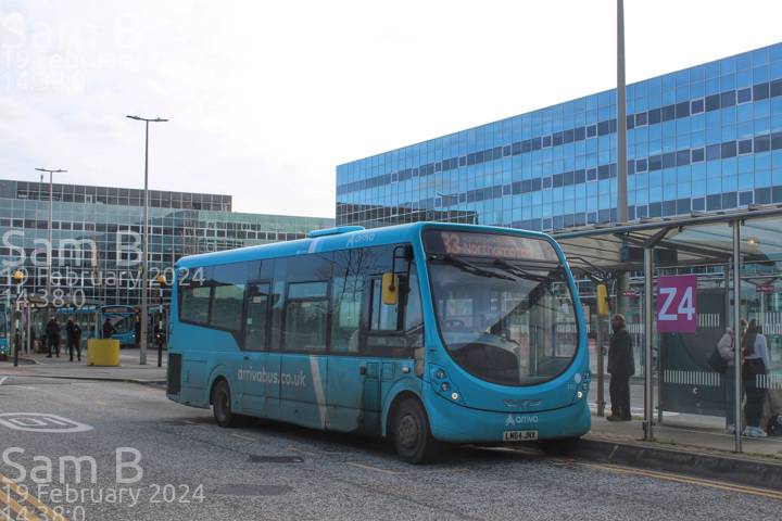 Image of Arriva Beds & Bucks vehicle 2312. Taken by Sam B at 14:38:00 on 2024.02.19