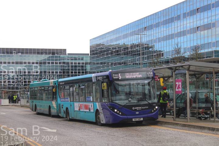 Image of Arriva Beds & Bucks vehicle 3123. Taken by Sam B at 14:52:00 on 2024.02.19