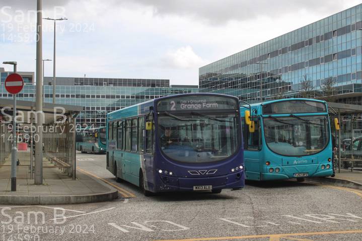 Image of Arriva Beds & Bucks vehicle 3874. Taken by Sam B at 14:59:00 on 2024.02.19