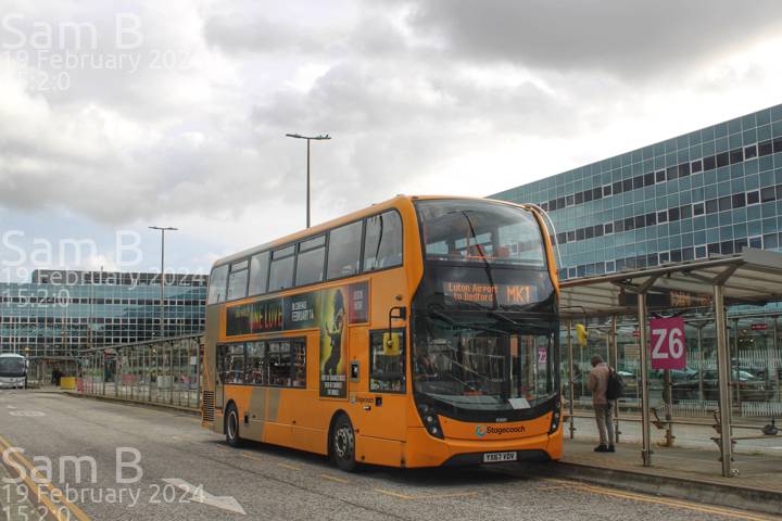Image of Stagecoach East vehicle 10881. Taken by Sam B at 15:02:00 on 2024.02.19