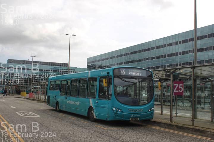 Image of Arriva Beds & Bucks vehicle 3877. Taken by Sam B at 15:08:00 on 2024.02.19