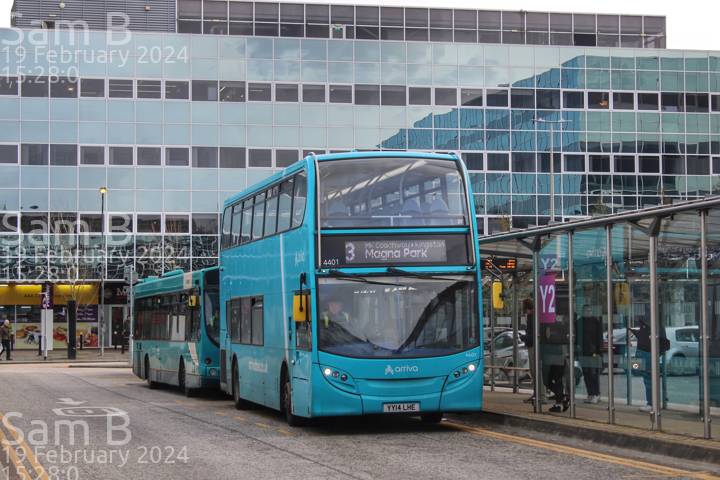 Image of Arriva Beds & Bucks vehicle 4401. Taken by Sam B at 15:28:00 on 2024.02.19
