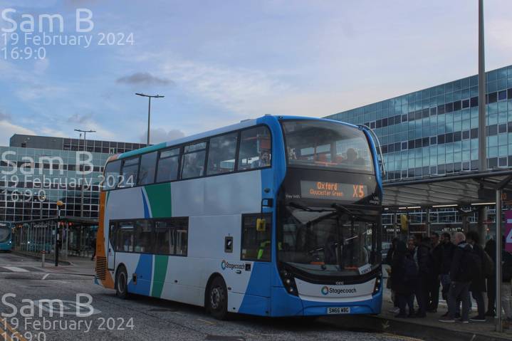 Image of Stagecoach East vehicle 10810. Taken by Sam B at 16:09:00 on 2024.02.19