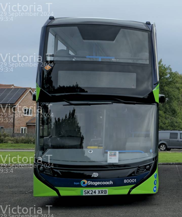 Image of Stagecoach Oxfordshire vehicle 80001. Taken by Victoria T at 09:03:04 on 2024.09.29