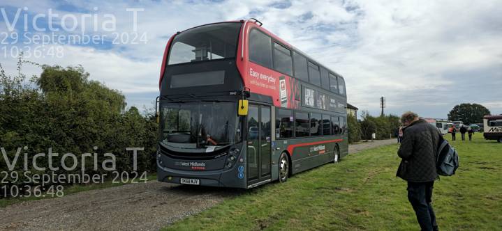 Image of National Express West Midlands vehicle 6942. Taken by Victoria T at 10:36:48 on 2024.09.29