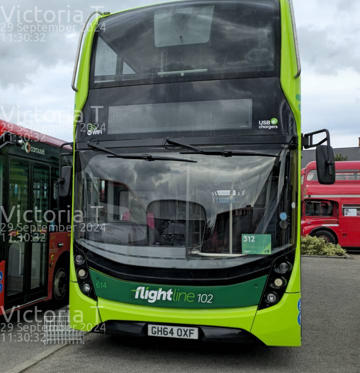 Image of Carousel Buses vehicle 614. Taken by Victoria T at 11:30:32 on 2024.09.29