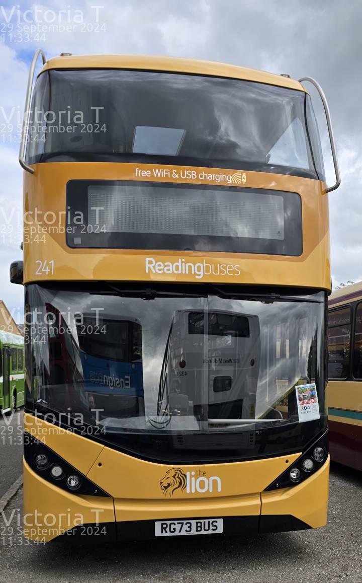 Image of Reading Buses vehicle 241. Taken by Victoria T at 11:33:44 on 2024.09.29