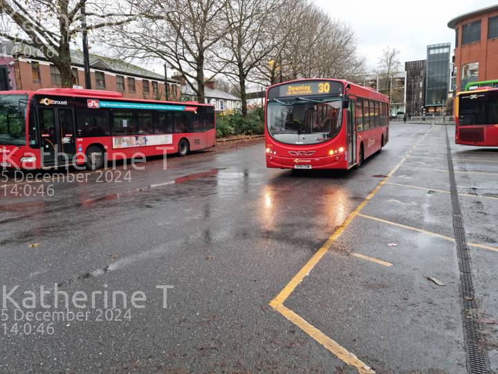 Image of Carousel Buses vehicle 80829. Taken by Katherine T at 14:00:46 on 2024.12.05