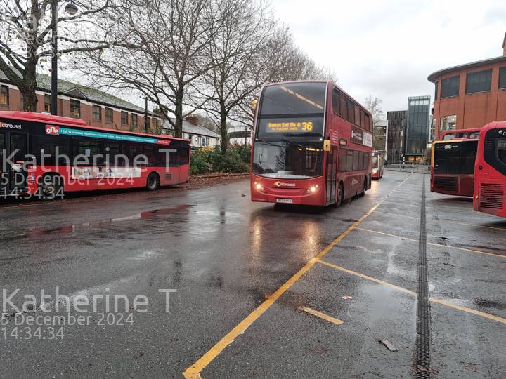 Image of Carousel Buses vehicle 80955. Taken by Katherine T at 14:34:34 on 2024.12.05