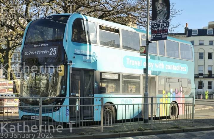 Image of Brighton & Hove vehicle 366. Taken by Katherine T at 10:45:53 on 2025.01.30
