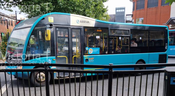 Image of Arriva Beds & Bucks vehicle 2509. Taken by Victoria T at 10:20:50 on 2021.09.21