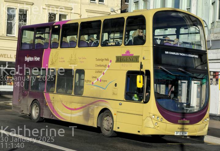 Image of Brighton & Hove vehicle 437. Taken by Katherine T at 11:01:40 on 2025.01.30
