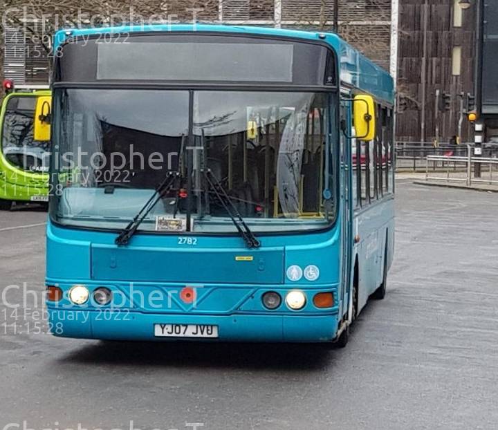 Image of Arriva Beds & Bucks vehicle 2782. Taken by Katherine T at 11:15:28 on 2022.02.14