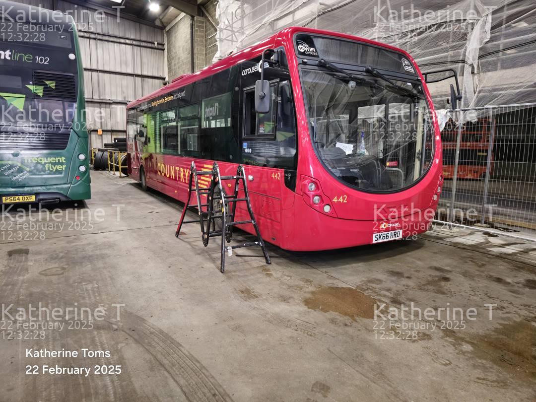 Picture of  vehicle SK66HRO. Taken by 'Katherine T' in February 2025. Image sourced from BBF Images.