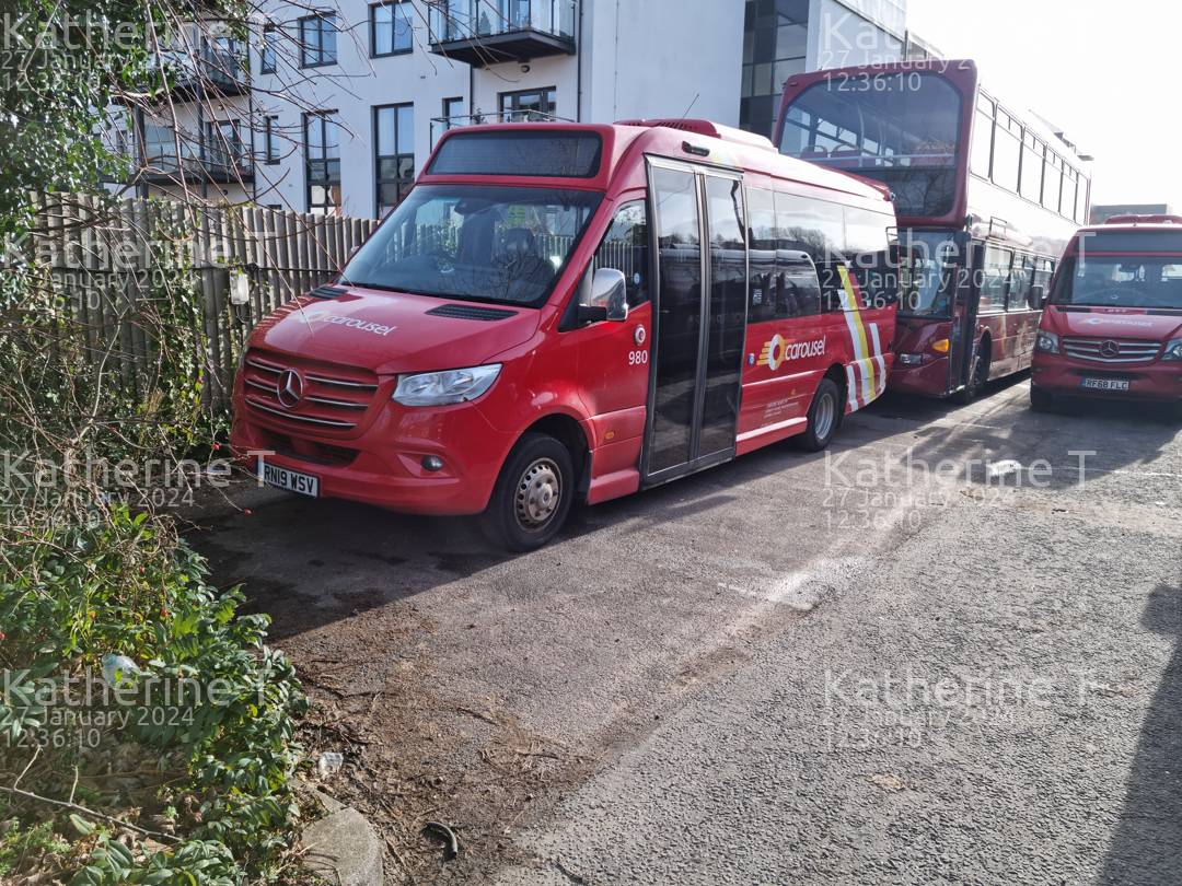 Picture of  vehicle RN19WSV. Taken by 'Katherine T' in January 2024. Image sourced from BBF Images.