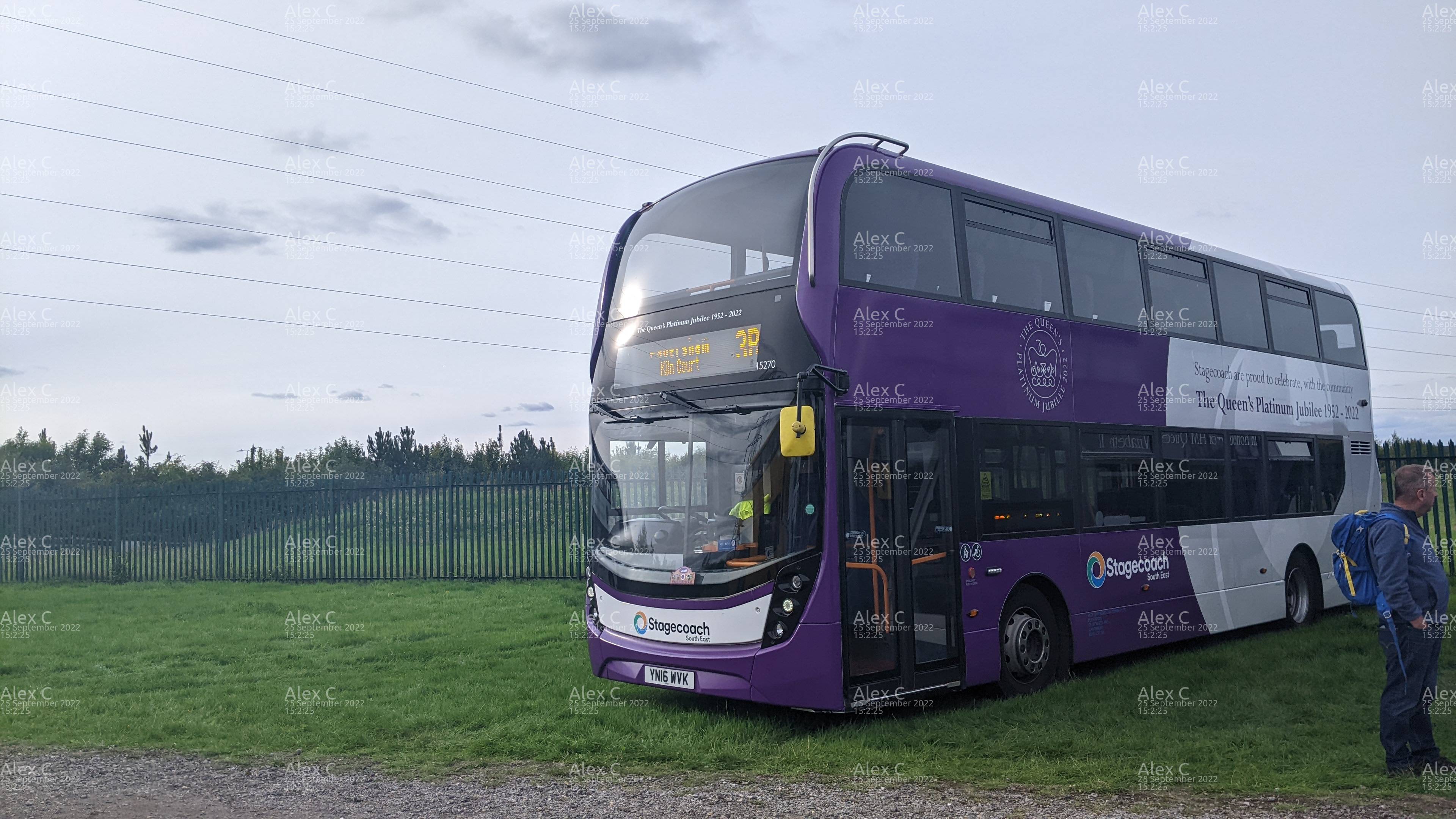 Picture of  vehicle YN16WVK. Taken by 'Alex C' in September 2022. Image sourced from BBF Images.