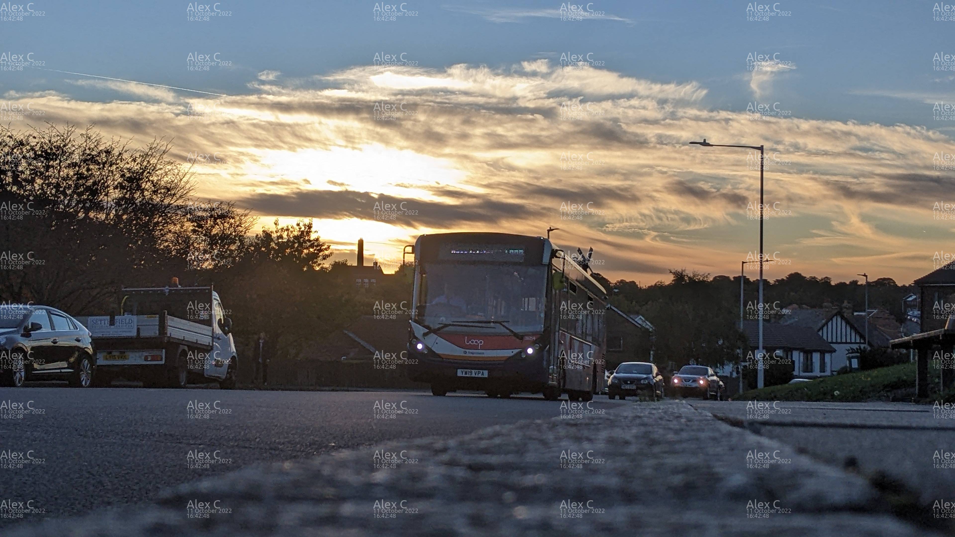 Picture of  vehicle YW19VPA. Taken by 'Alex C' in October 2022. Image sourced from BBF Images.