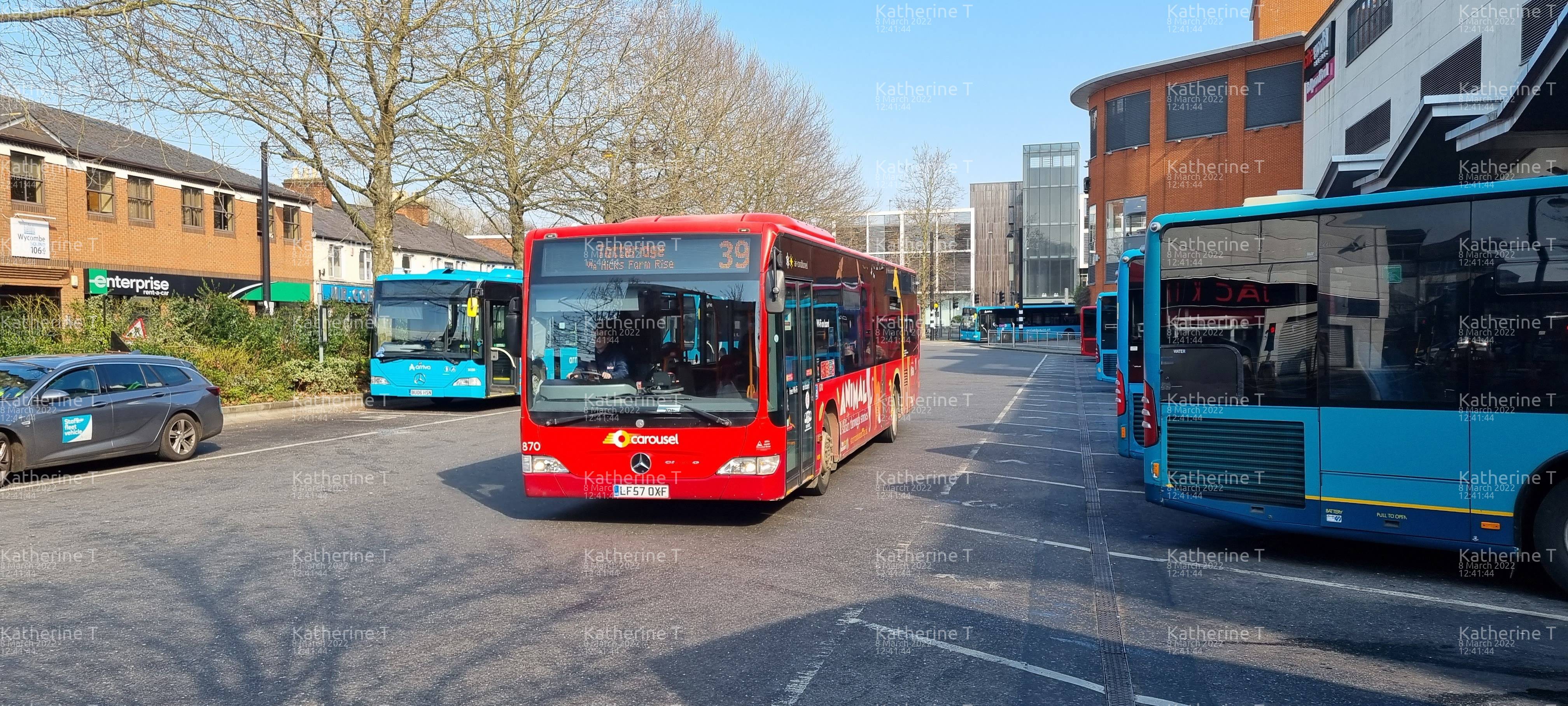 Picture of  vehicle LF57OXF. Taken by 'Katherine T' in March 2022. Image sourced from BBF Images.