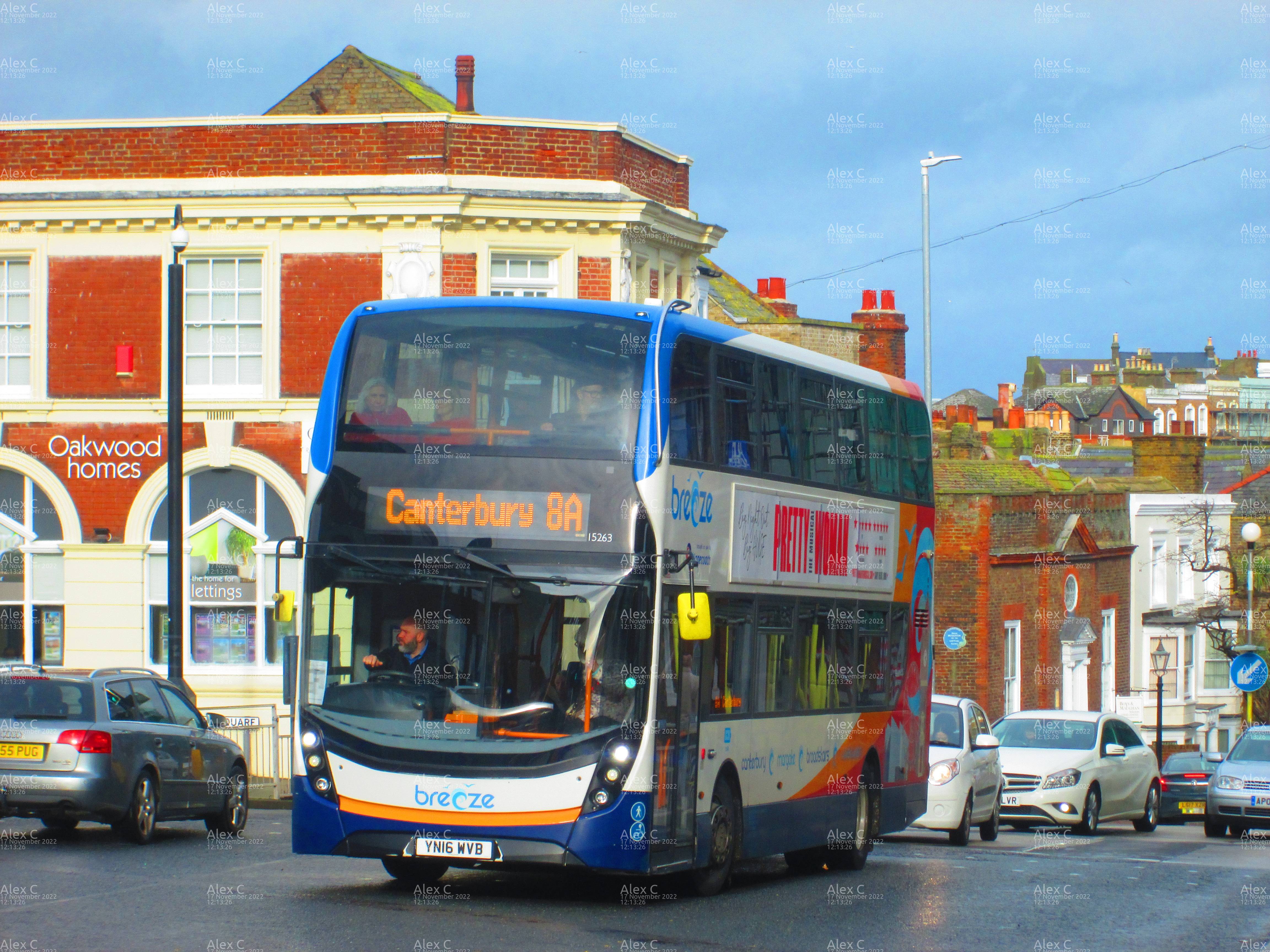 Picture of  vehicle YN16WVB. Taken by 'Alex C' in November 2022. Image sourced from BBF Images.