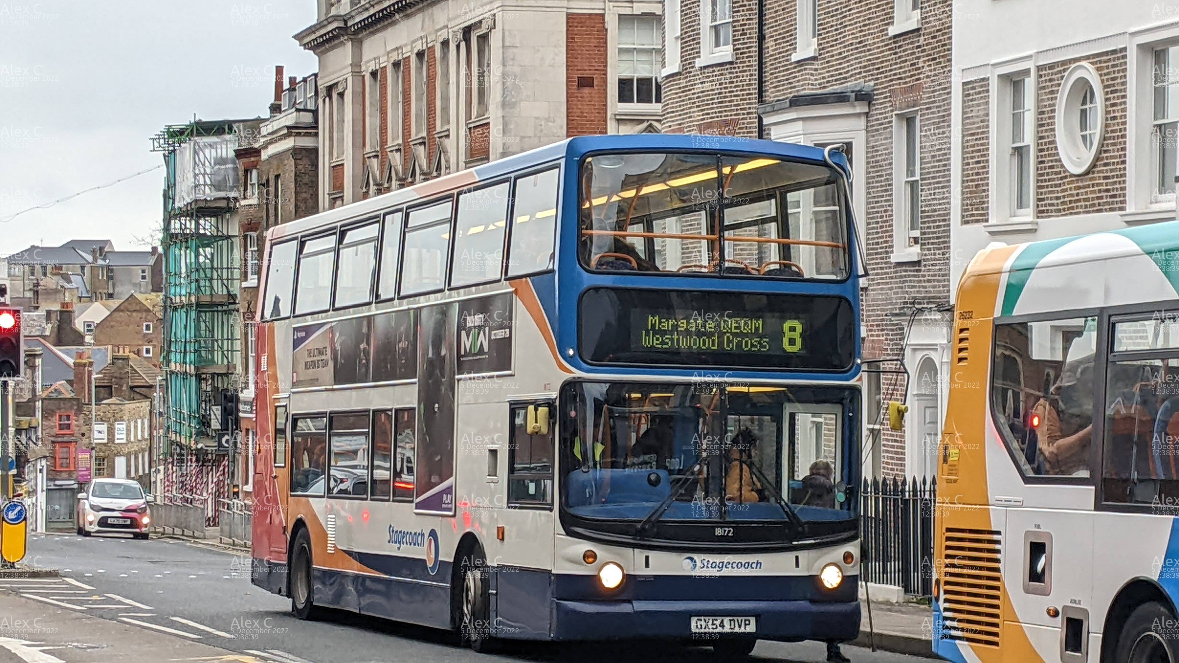 Picture of  vehicle GX54DVP. Taken by 'Alex C' in December 2022. Image sourced from BBF Images.
