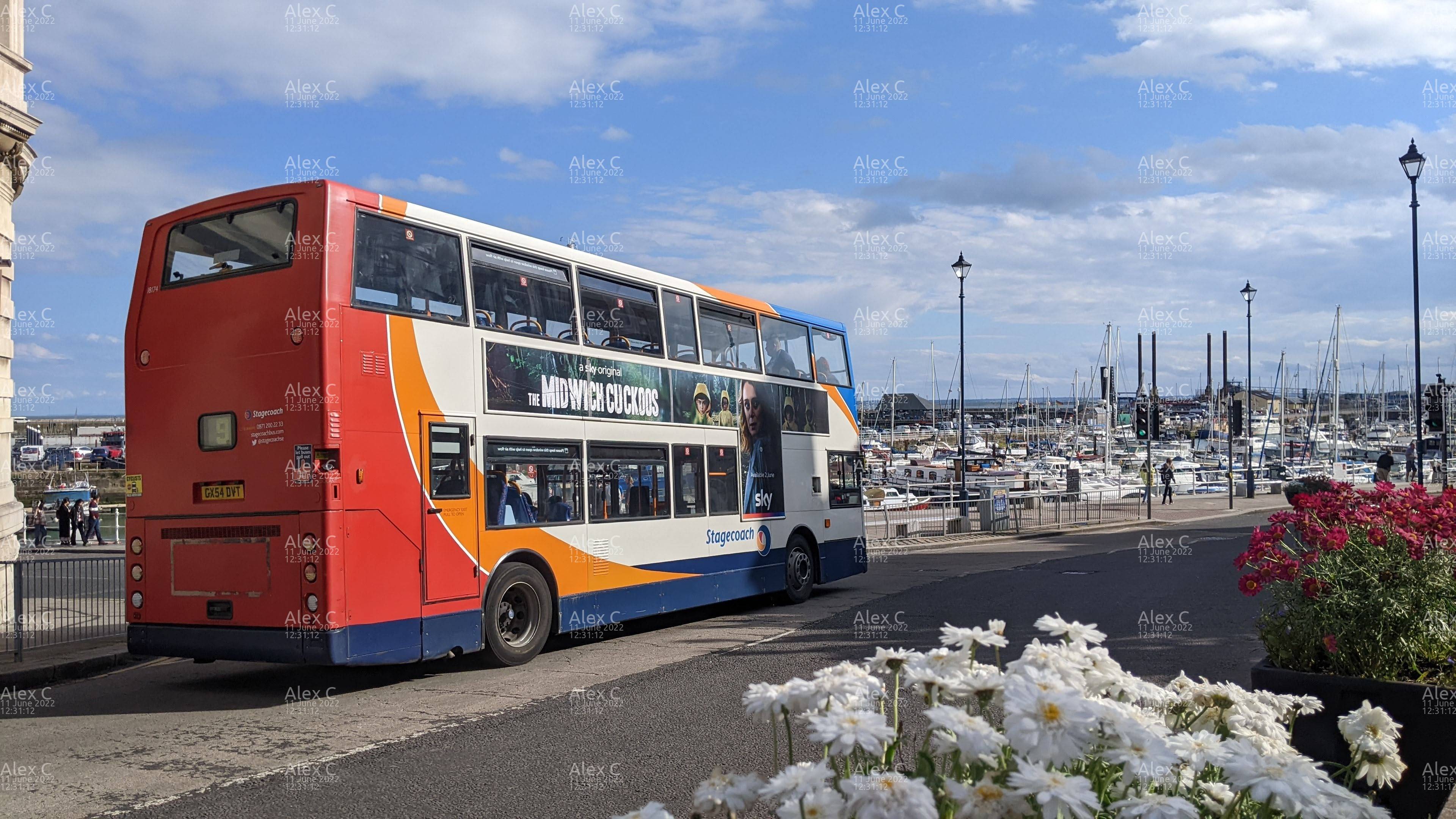 Picture of  vehicle GX54DVT. Taken by 'Alex C' in June 2022. Image sourced from BBF Images.