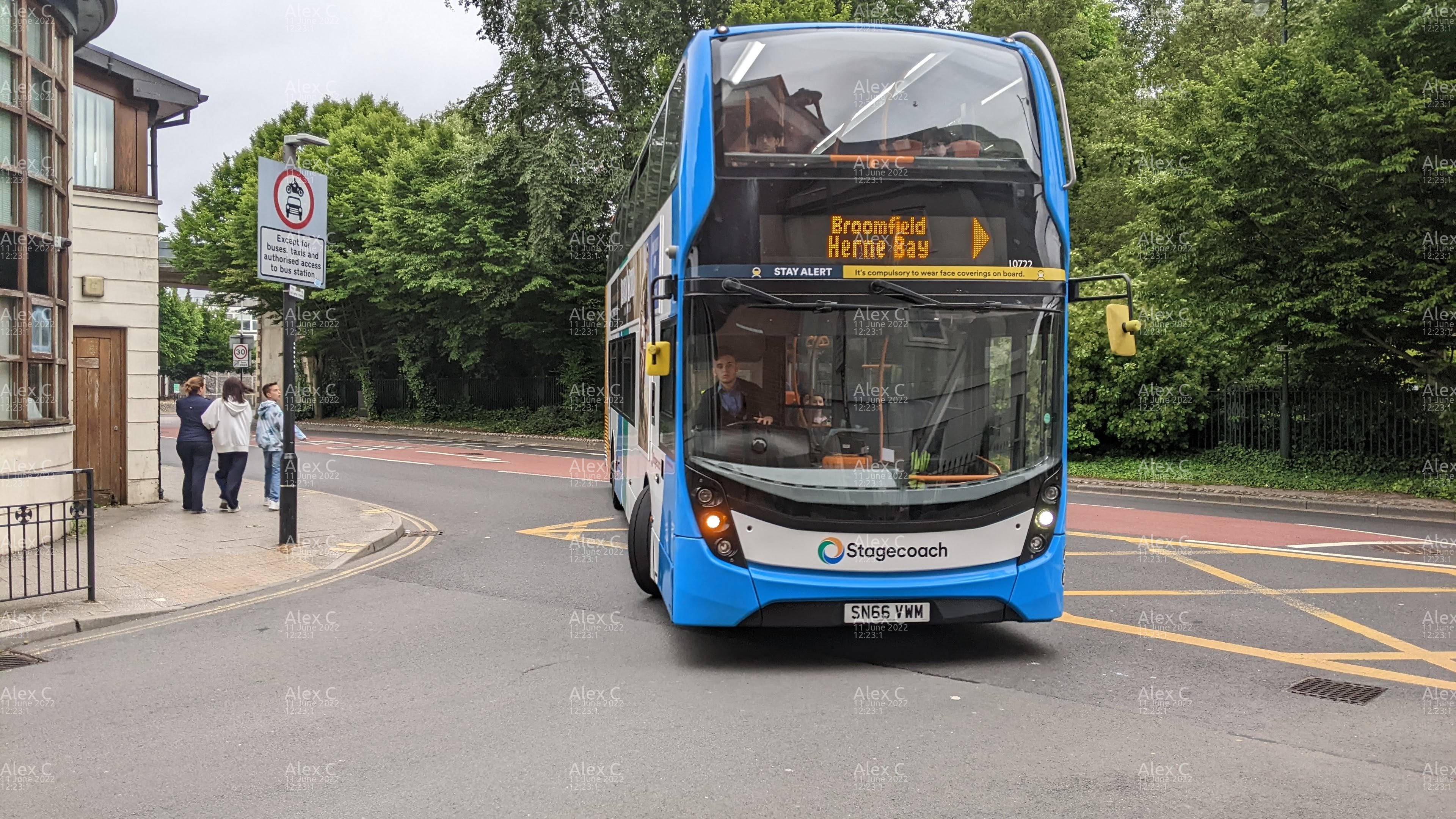 Picture of  vehicle SN66VWM. Taken by 'Alex C' in June 2022. Image sourced from BBF Images.