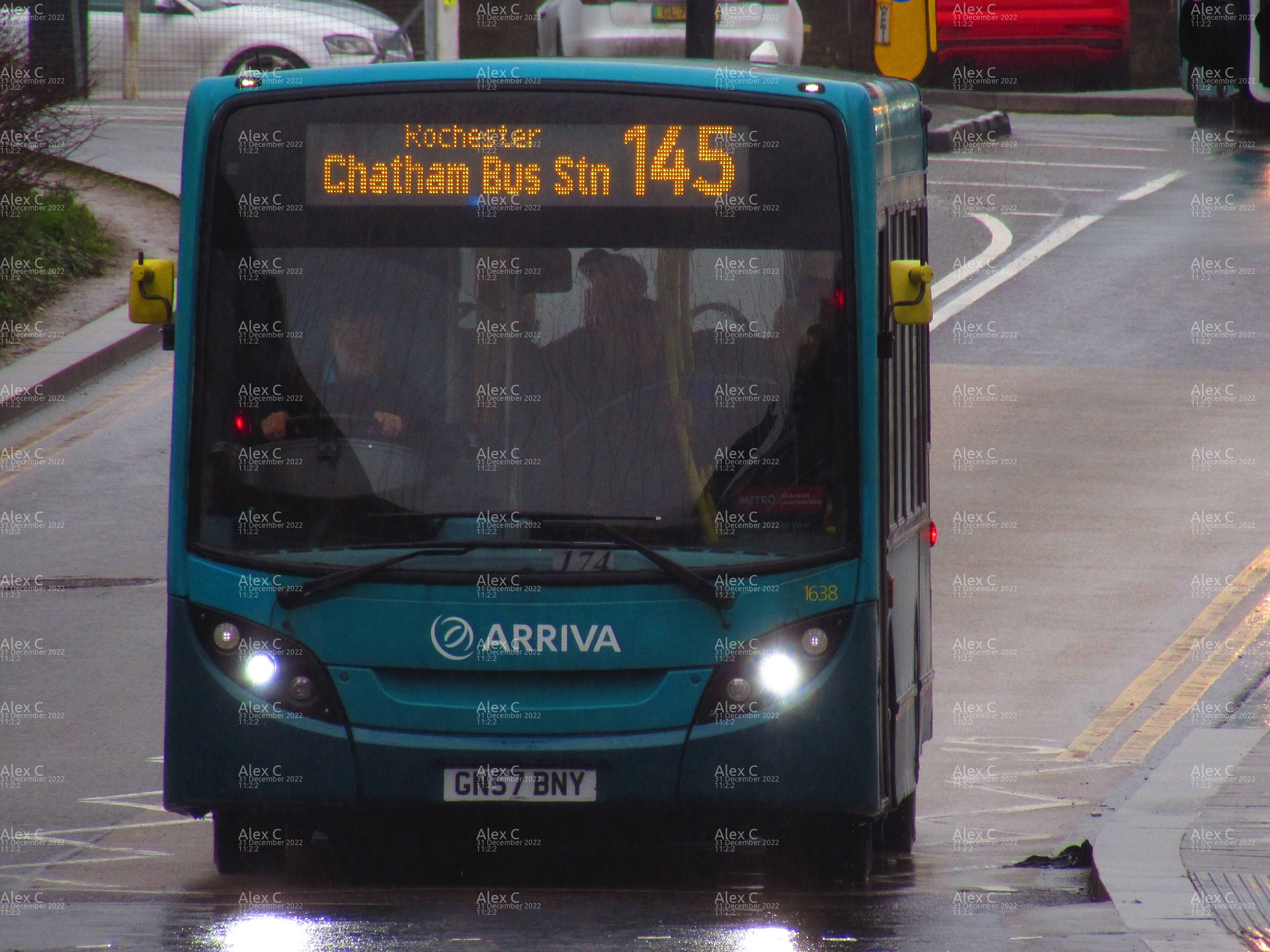 Picture of  vehicle GN57BNY. Taken by 'Alex C' in December 2022. Image sourced from BBF Images.