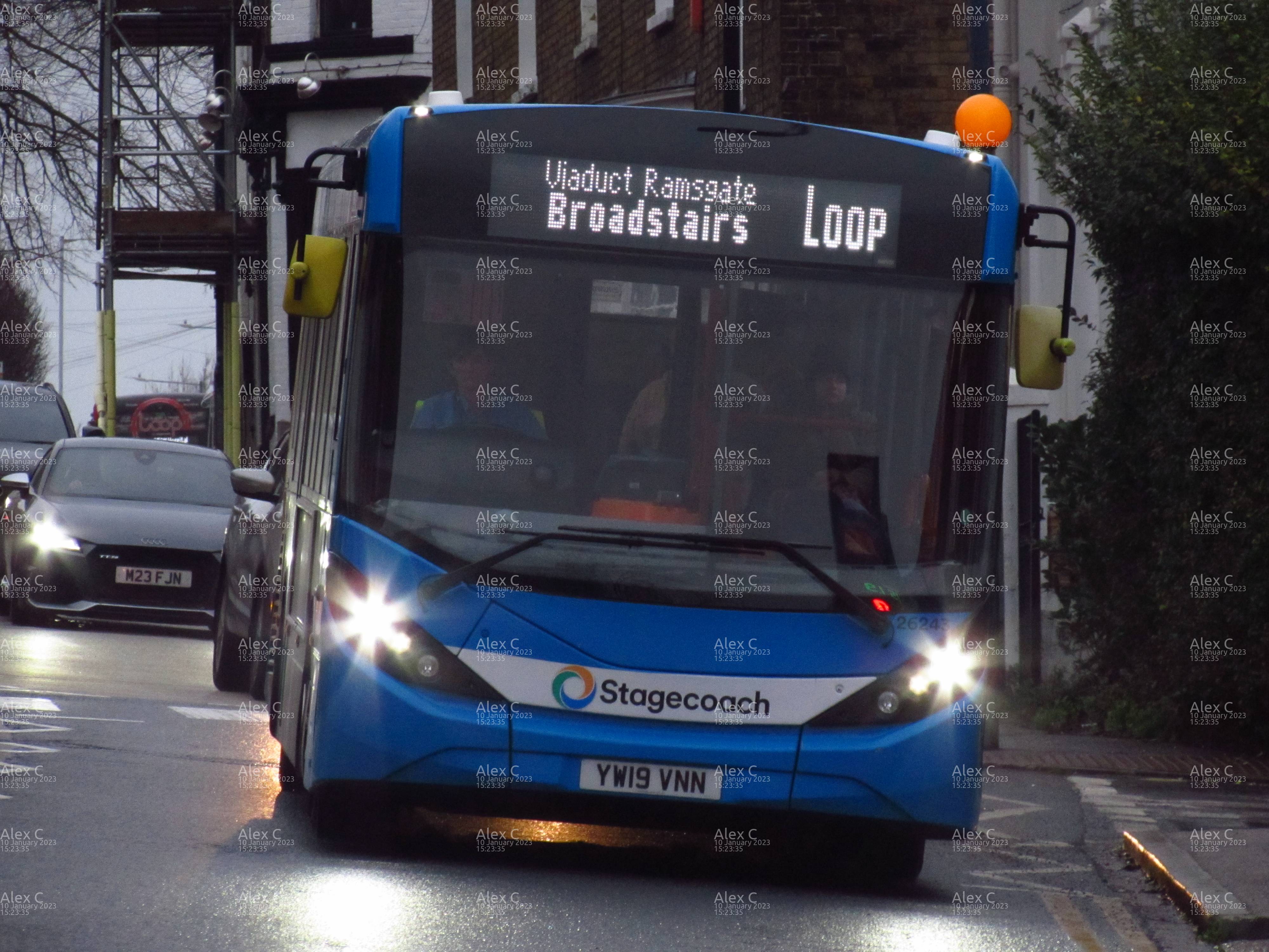 Picture of  vehicle YW19VNN. Taken by 'Alex C' in January 2023. Image sourced from BBF Images.