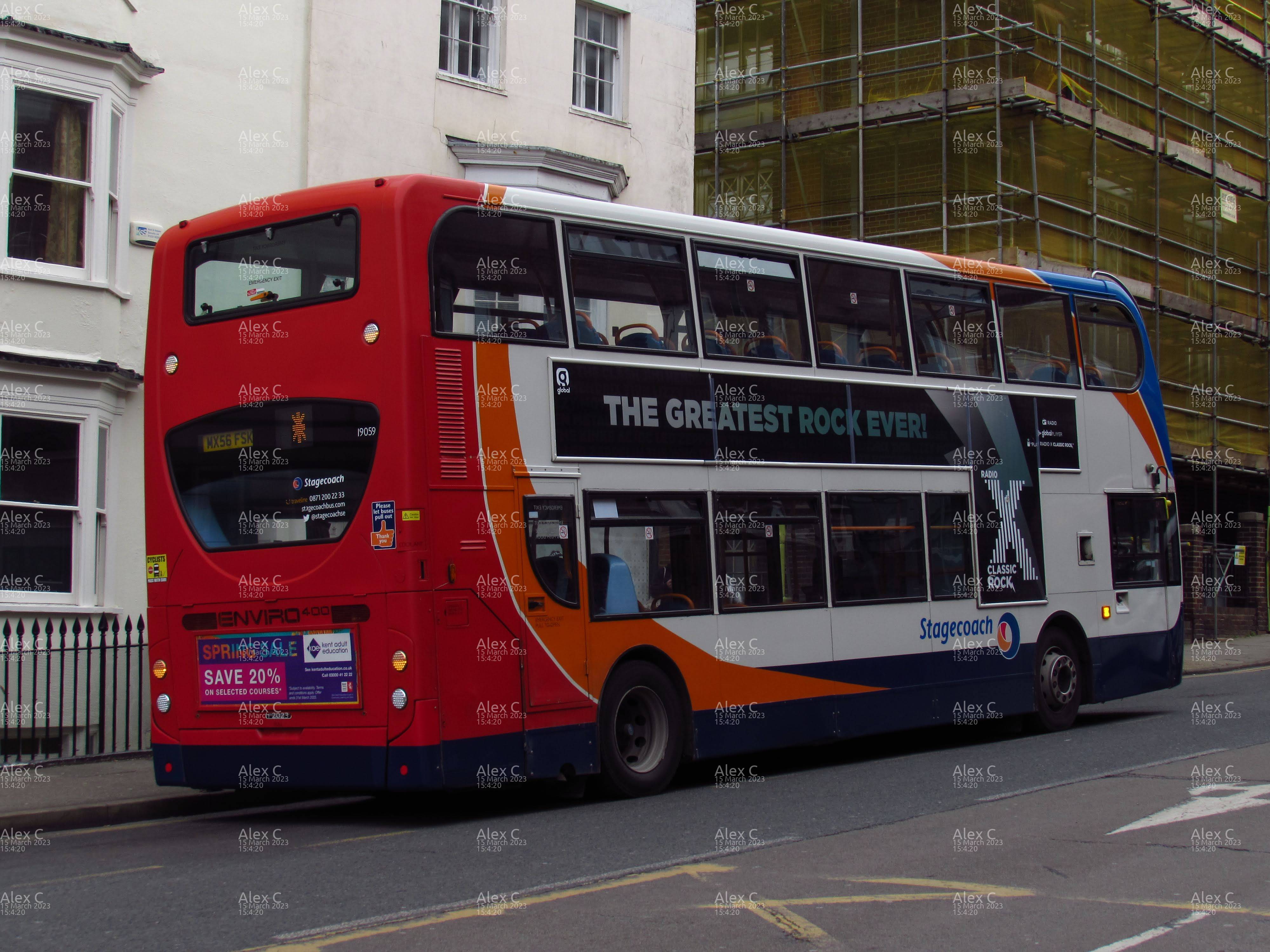 Picture of  vehicle MX56FSK. Taken by 'Alex C' in March 2023. Image sourced from BBF Images.