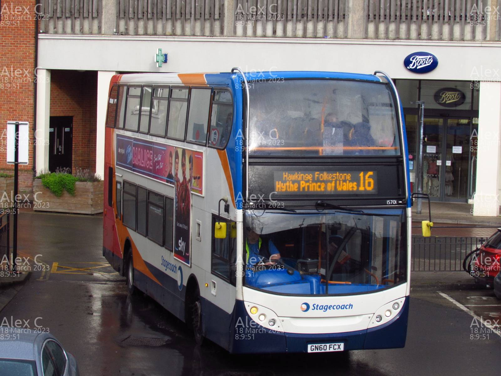 Picture of  vehicle GN60FCX. Taken by 'Alex C' in March 2023. Image sourced from BBF Images.