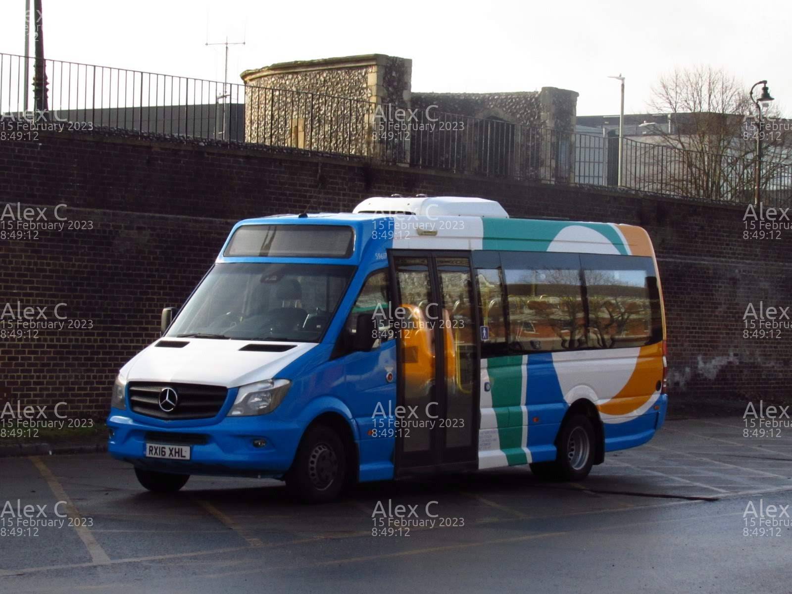 Picture of  vehicle RX16XHL. Taken by 'Alex C' in February 2023. Image sourced from BBF Images.
