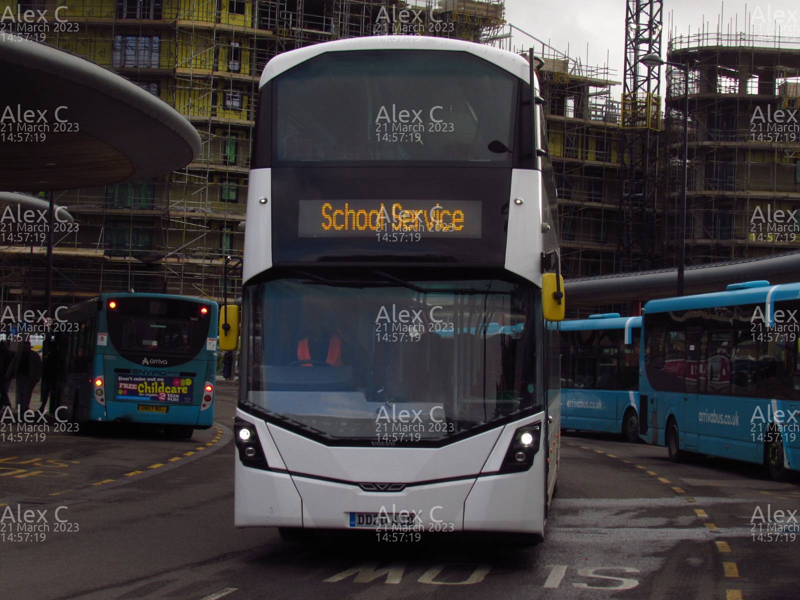 Picture of  vehicle DD20ASD. Taken by 'Alex C' in March 2023. Image sourced from BBF Images.