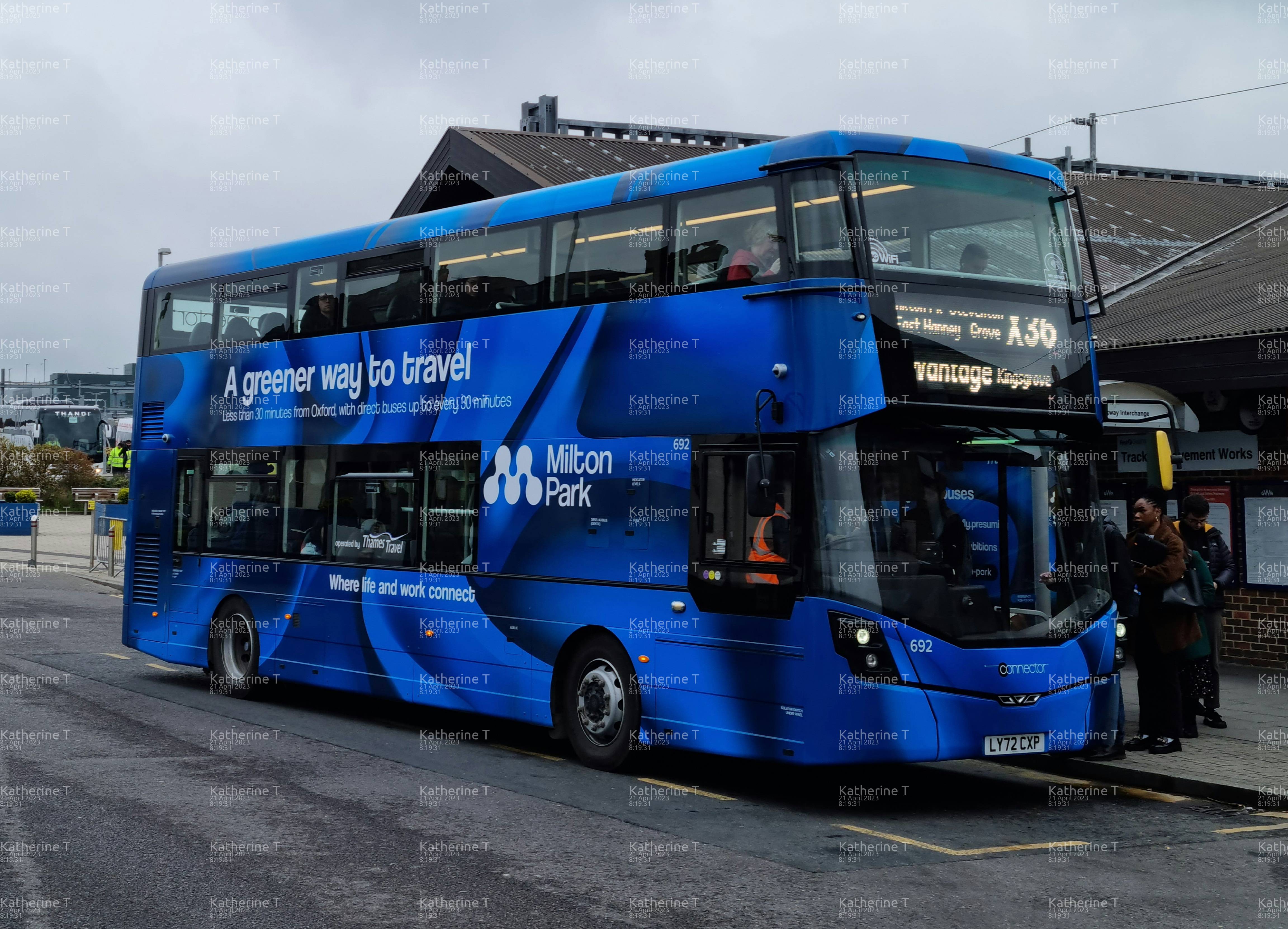 Picture of  vehicle LY72CXP. Taken by 'Katherine T' in April 2023. Image sourced from BBF Images.