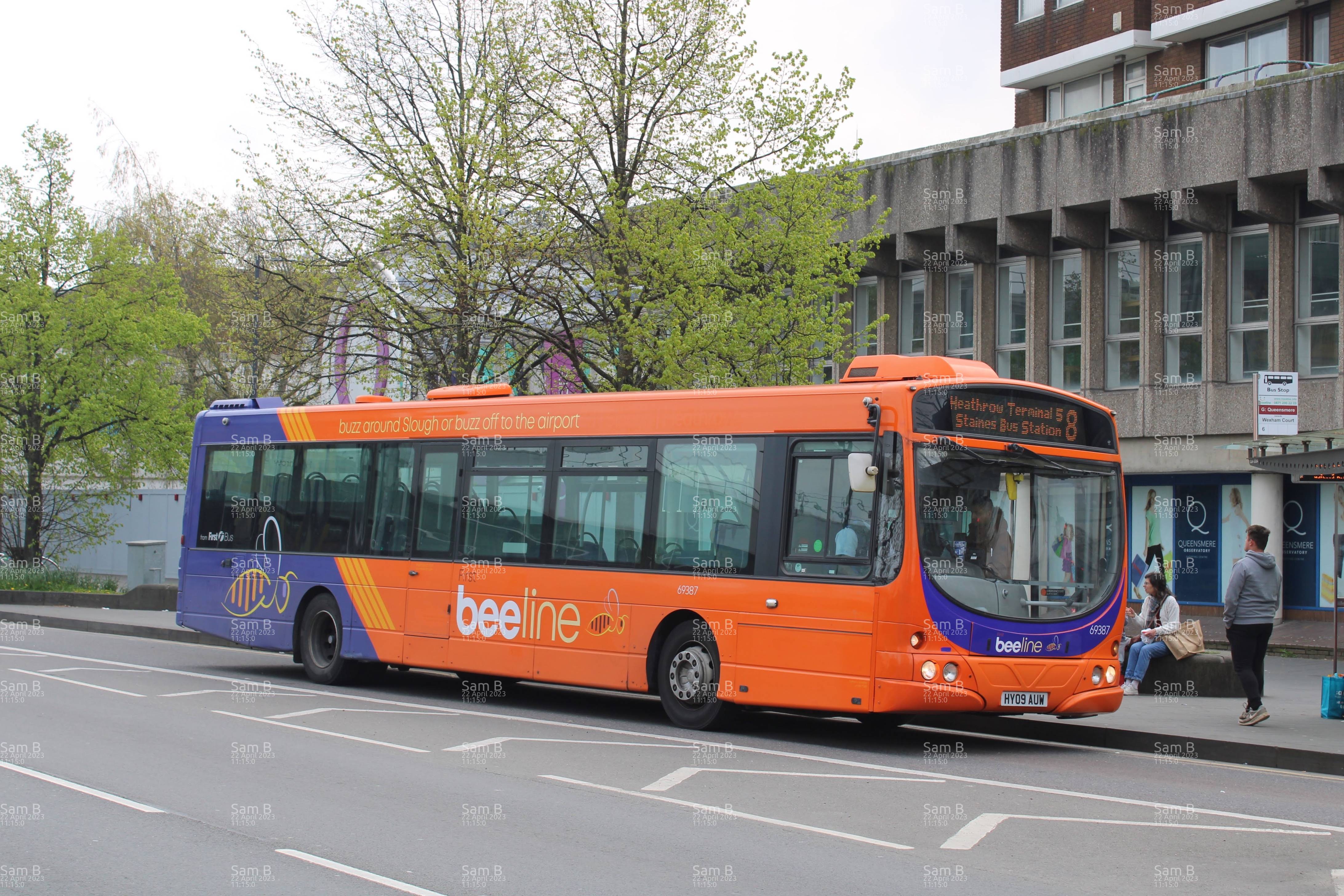 Picture of  vehicle HY09AUW. Taken by 'Sam B' in April 2023. Image sourced from BBF Images.