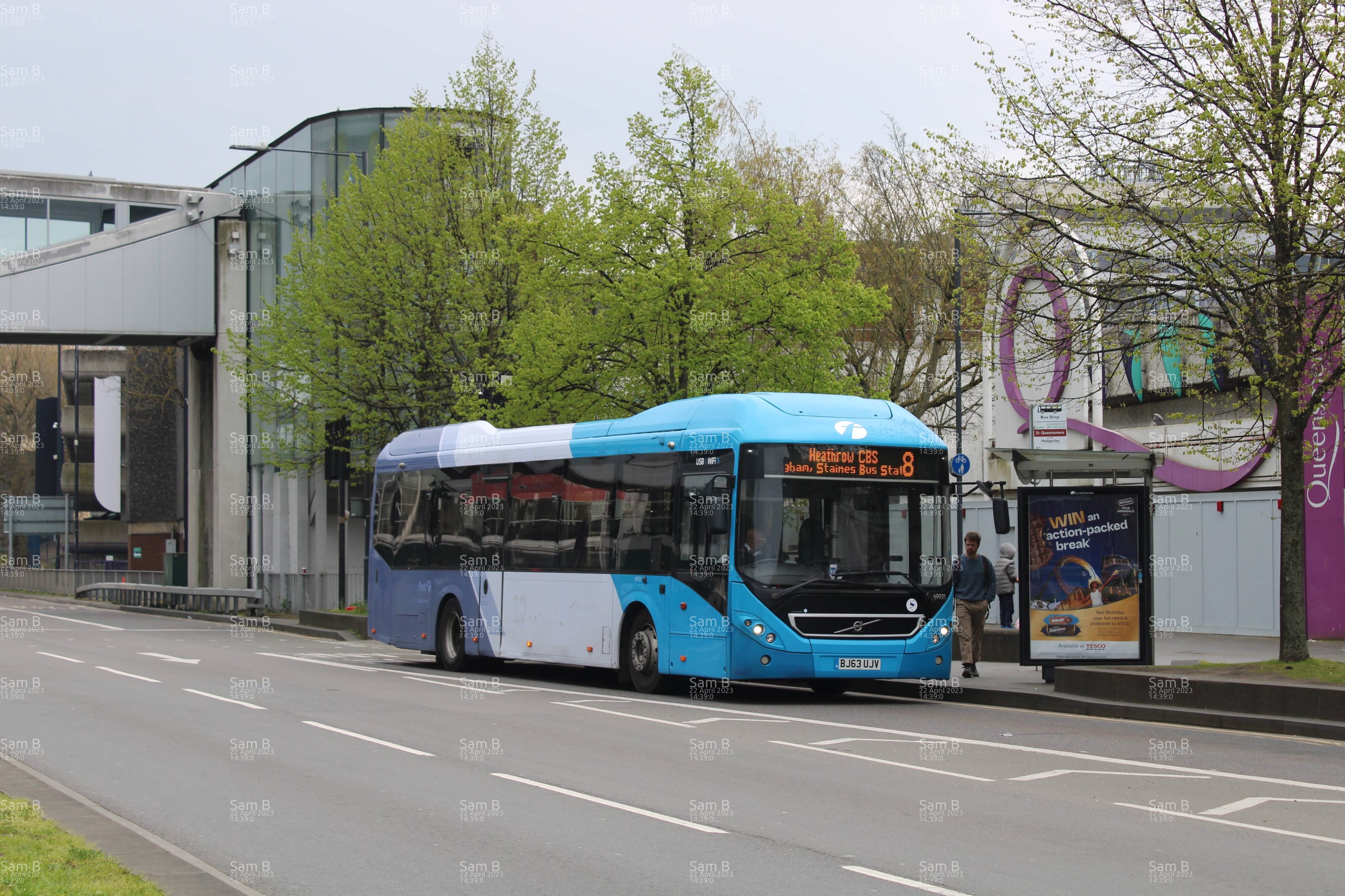 Picture of  vehicle BJ63UJV. Taken by 'Sam B' in April 2023. Image sourced from BBF Images.