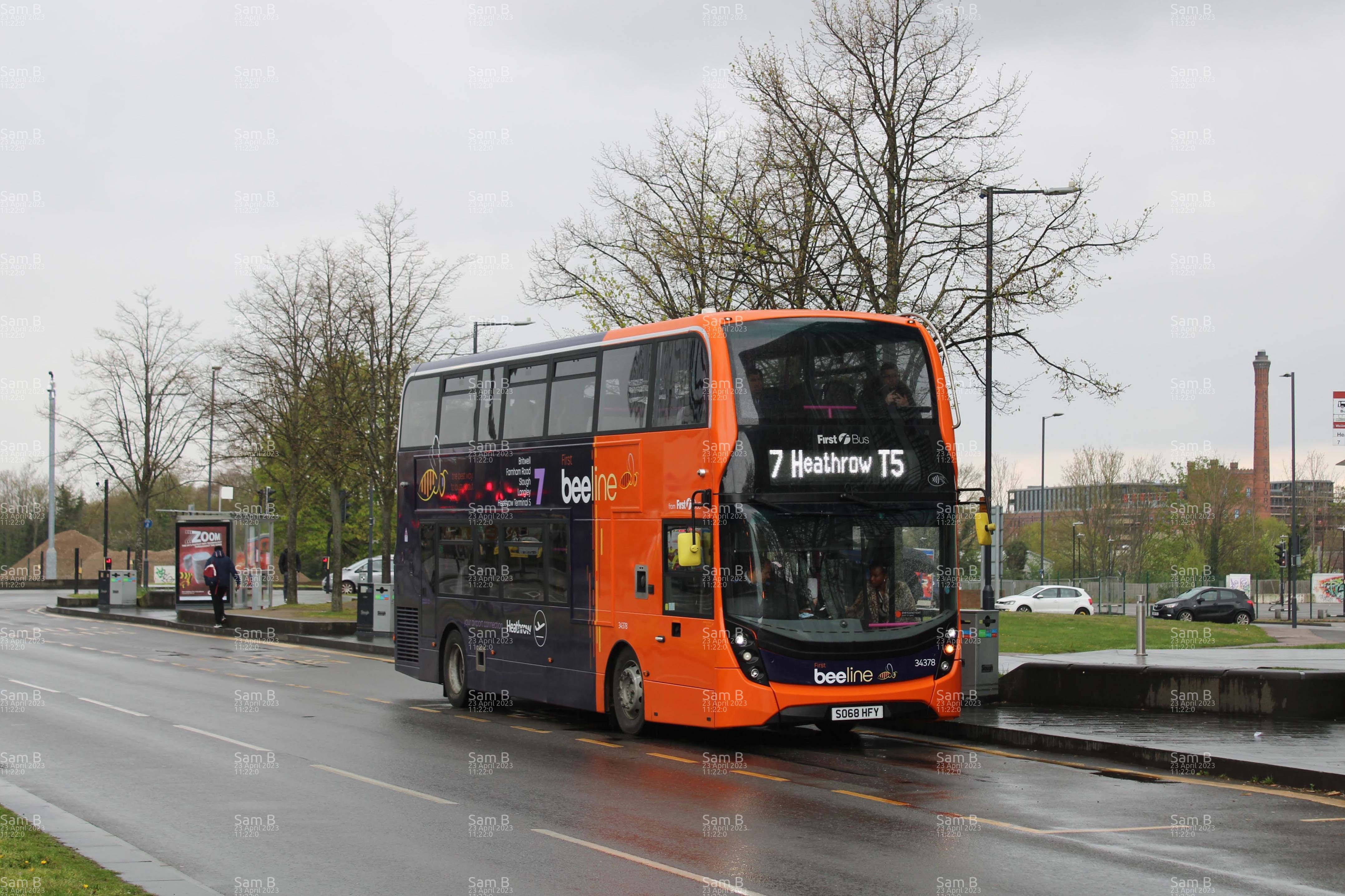Picture of  vehicle SO68HFY. Taken by 'Sam B' in April 2023. Image sourced from BBF Images.