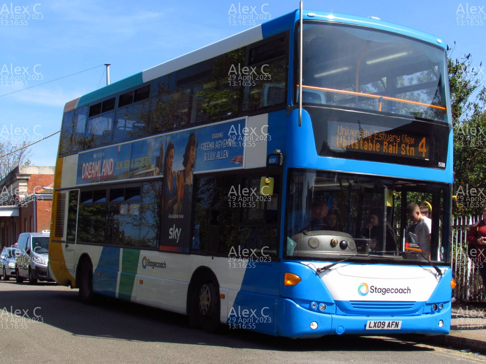Picture of  vehicle LX09AFN. Taken by 'Alex C' in April 2023. Image sourced from BBF Images.