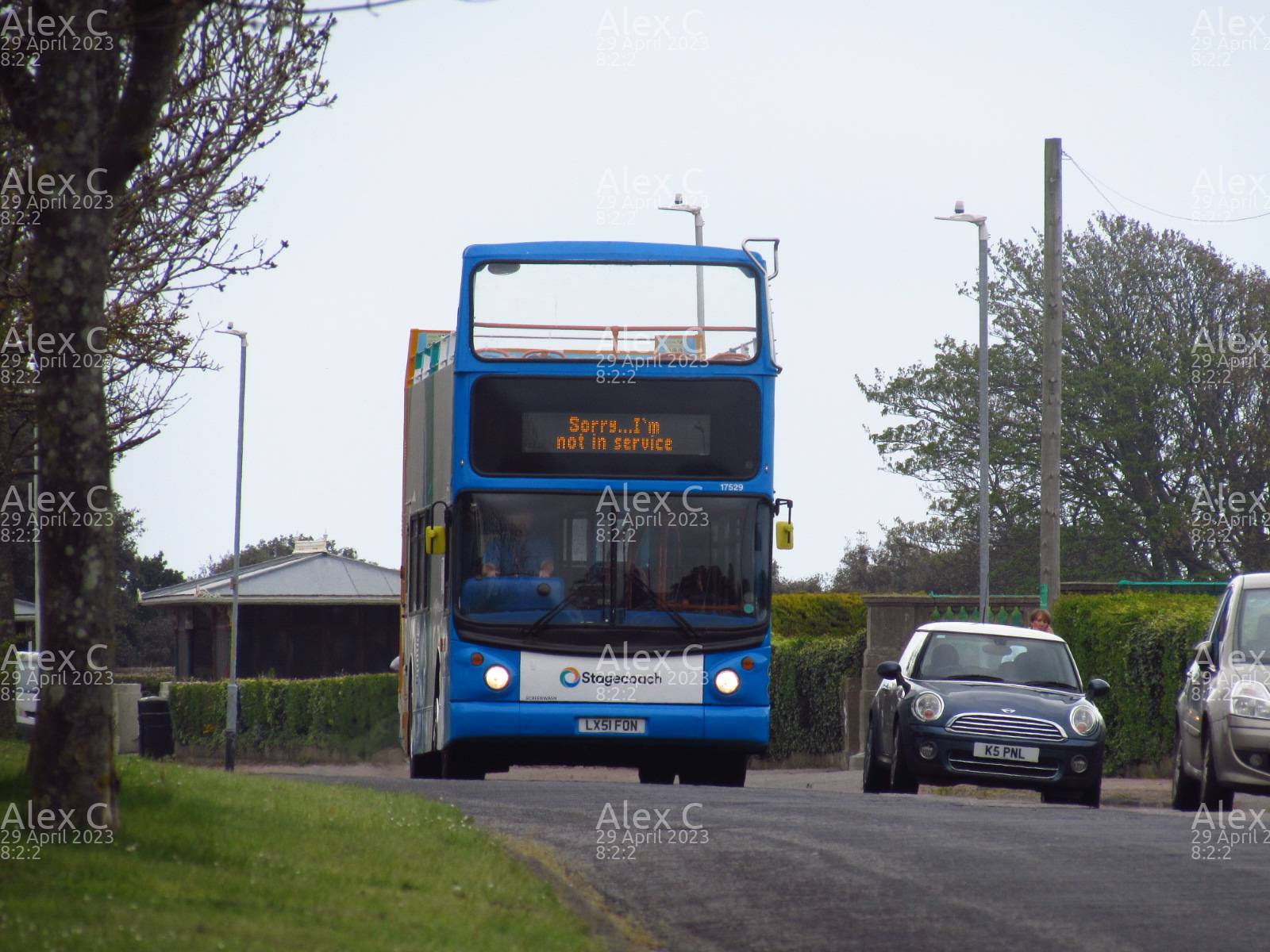 Picture of  vehicle LX51FON. Taken by 'Alex C' in April 2023. Image sourced from BBF Images.