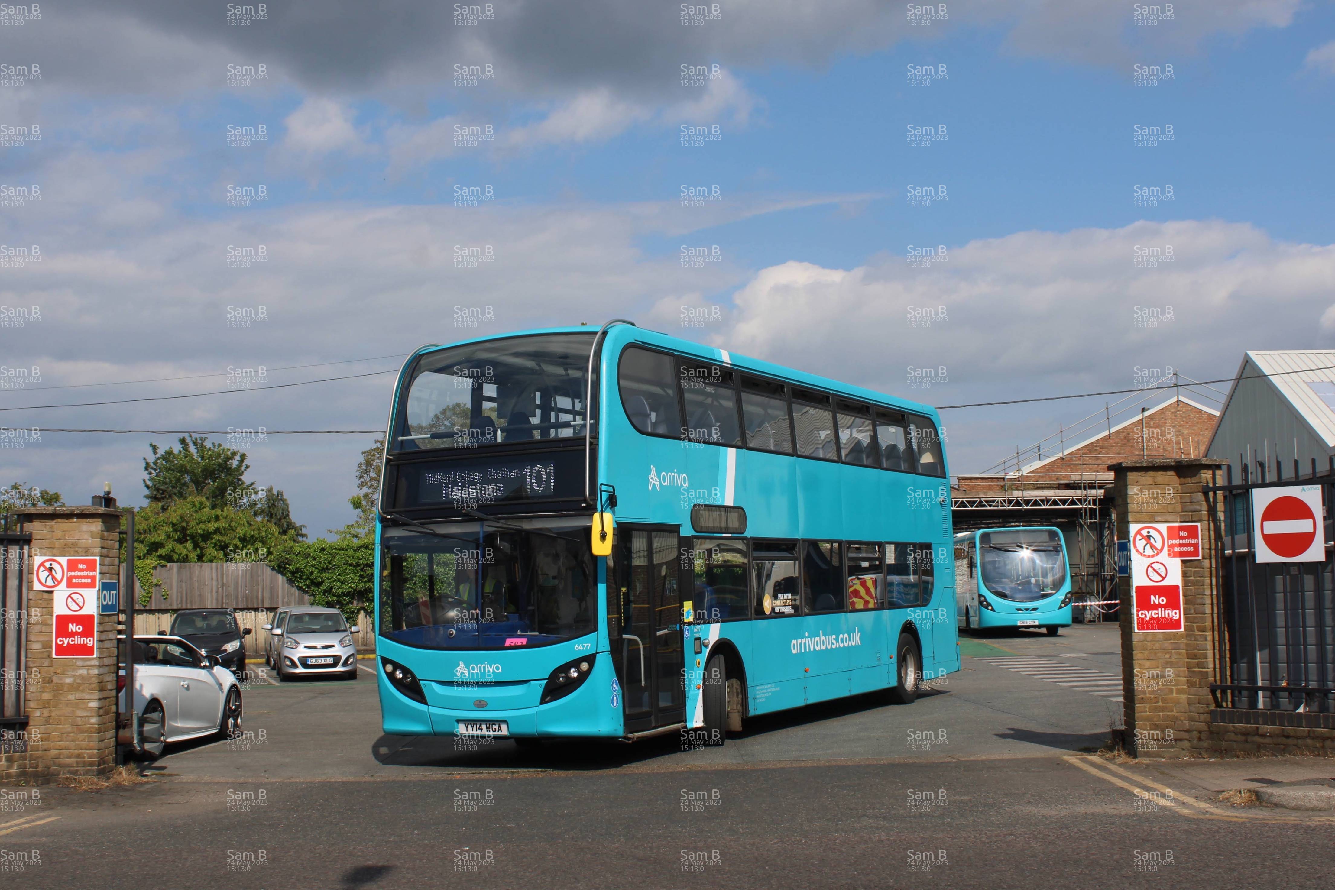 Picture of  vehicle YY14WGA. Taken by 'Sam B' in May 2023. Image sourced from BBF Images.