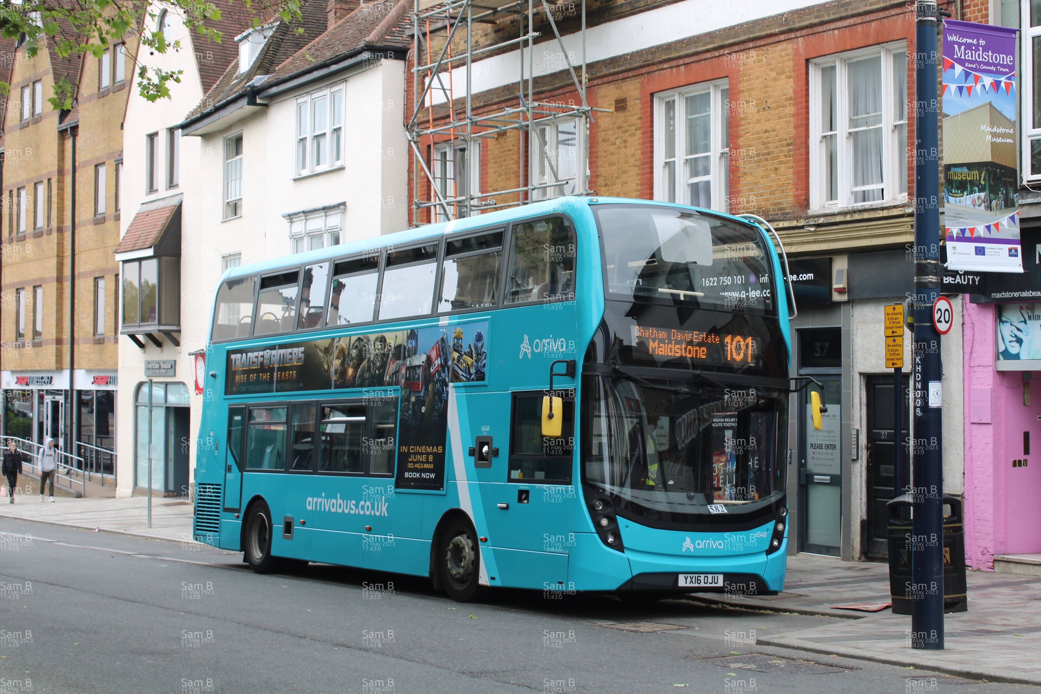 Picture of  vehicle YX16OJU. Taken by 'Sam B' in May 2023. Image sourced from BBF Images.