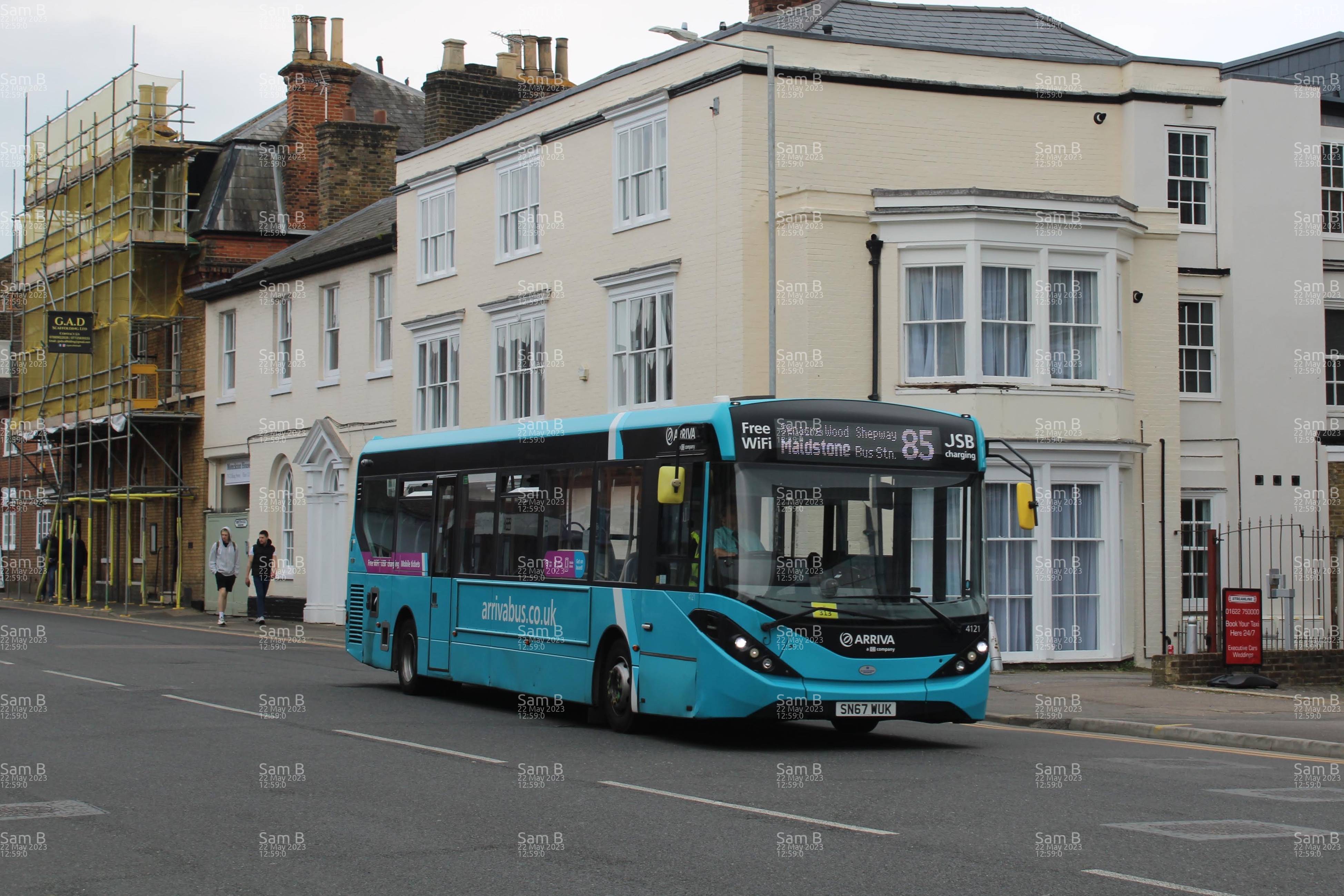 Picture of  vehicle SN67WUK. Taken by 'Sam B' in May 2023. Image sourced from BBF Images.