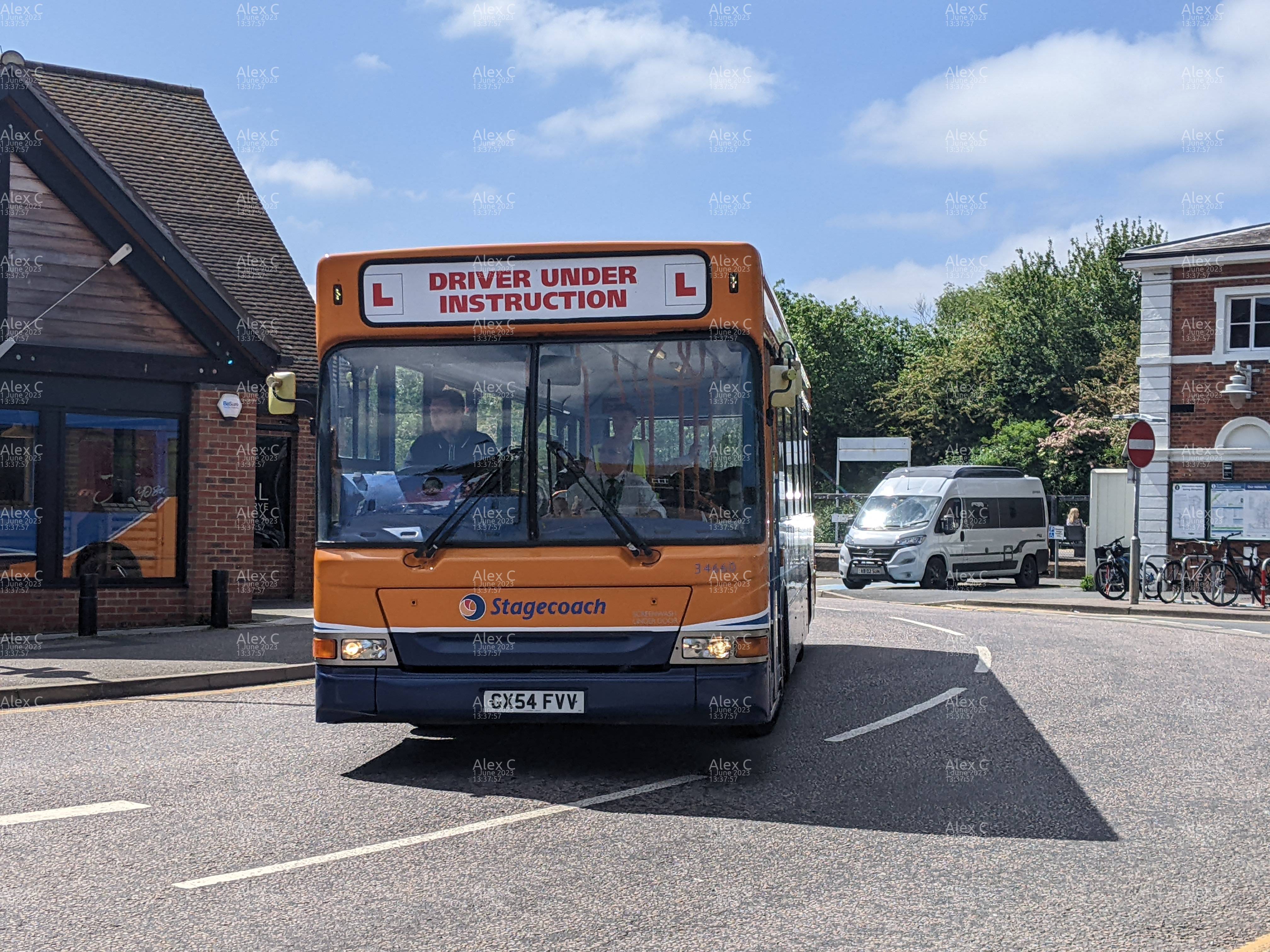 Picture of  vehicle GX54FVV. Taken by 'Alex C' in June 2023. Image sourced from BBF Images.