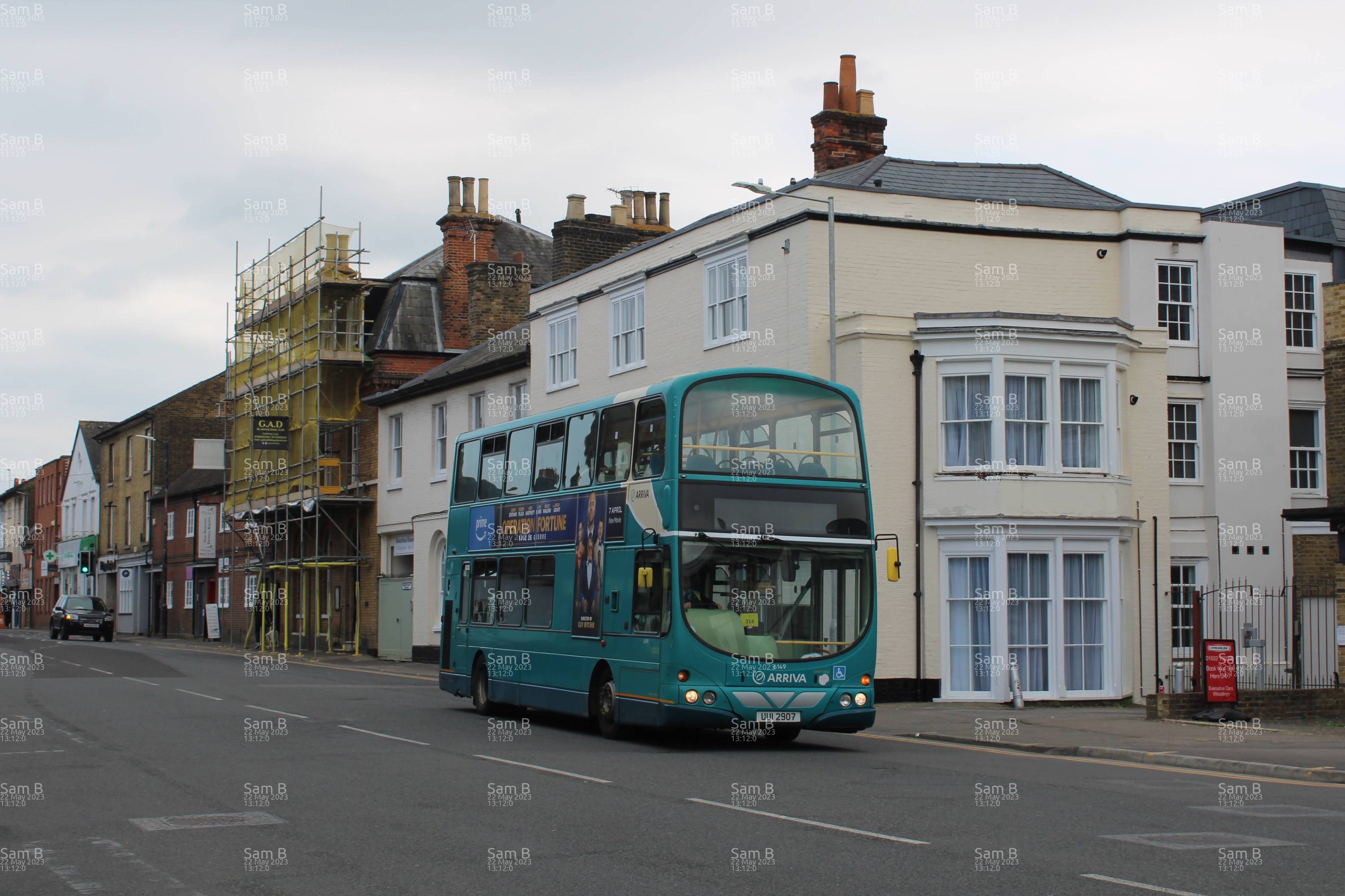 Picture of  vehicle UUI2907. Taken by 'Sam B' in May 2023. Image sourced from BBF Images.