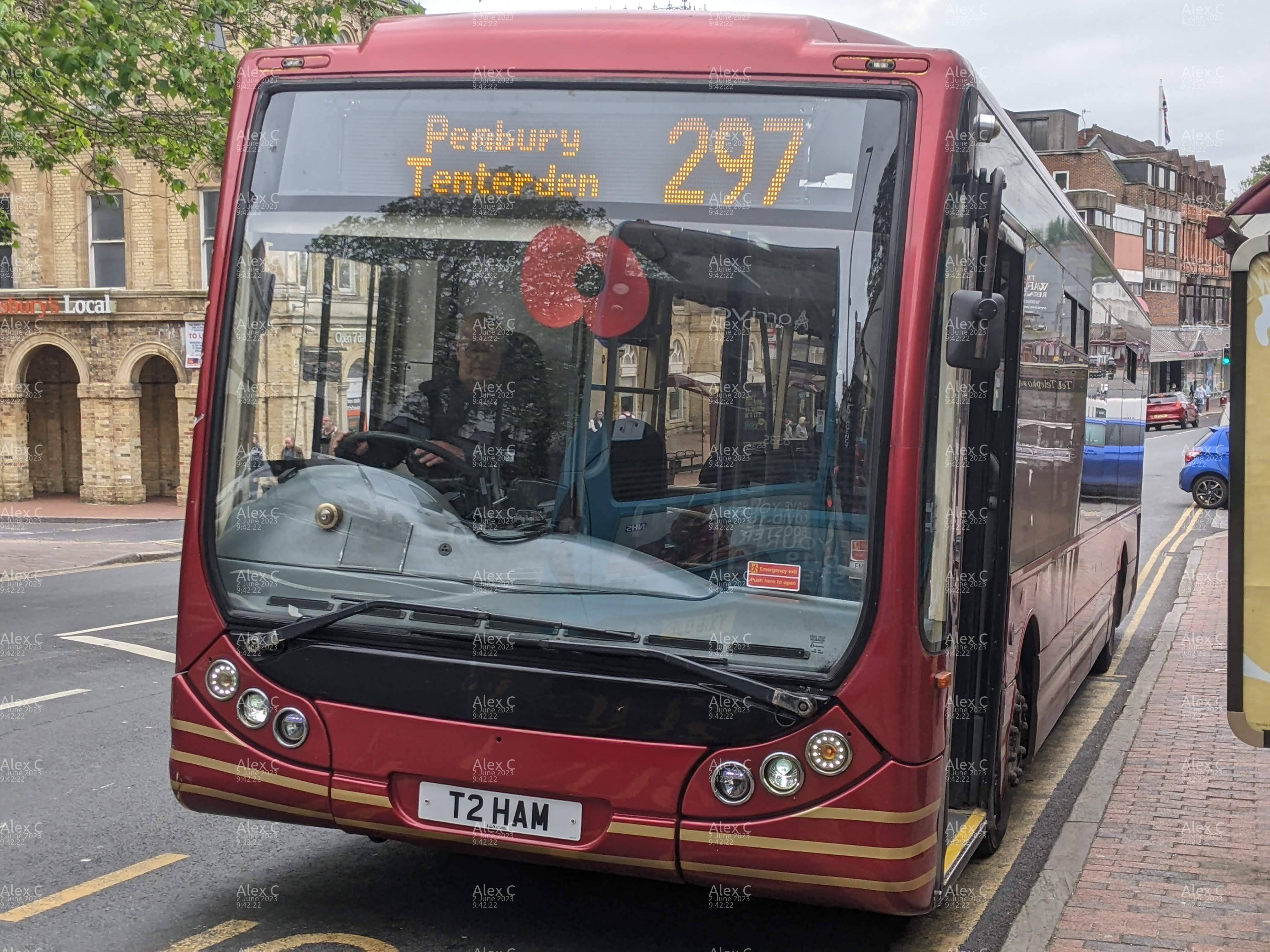 Picture of  vehicle T2HAM. Taken by 'Alex C' in June 2023. Image sourced from BBF Images.