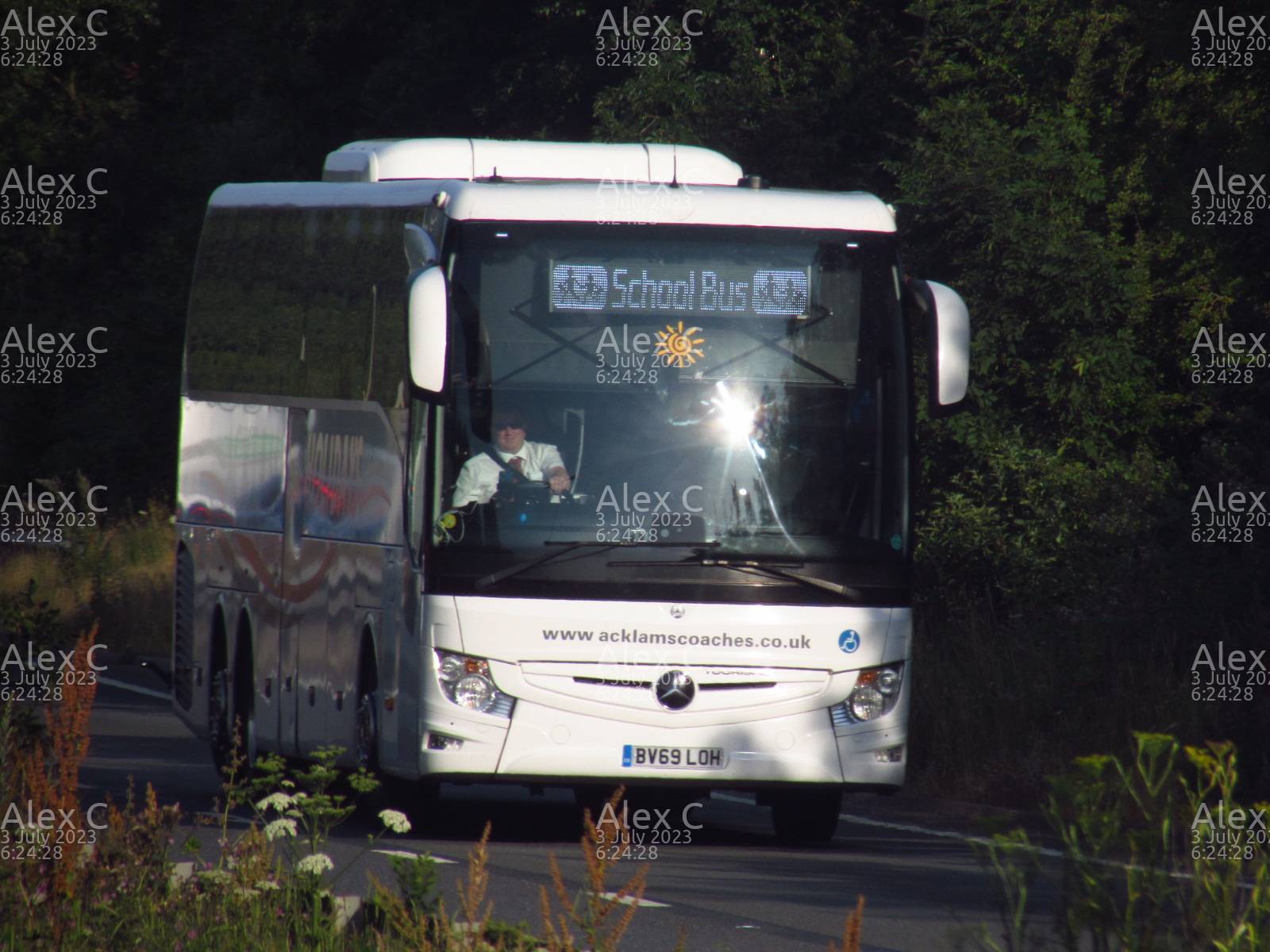 Picture of  vehicle BV69LOH. Taken by 'Alex C' in July 2023. Image sourced from BBF Images.