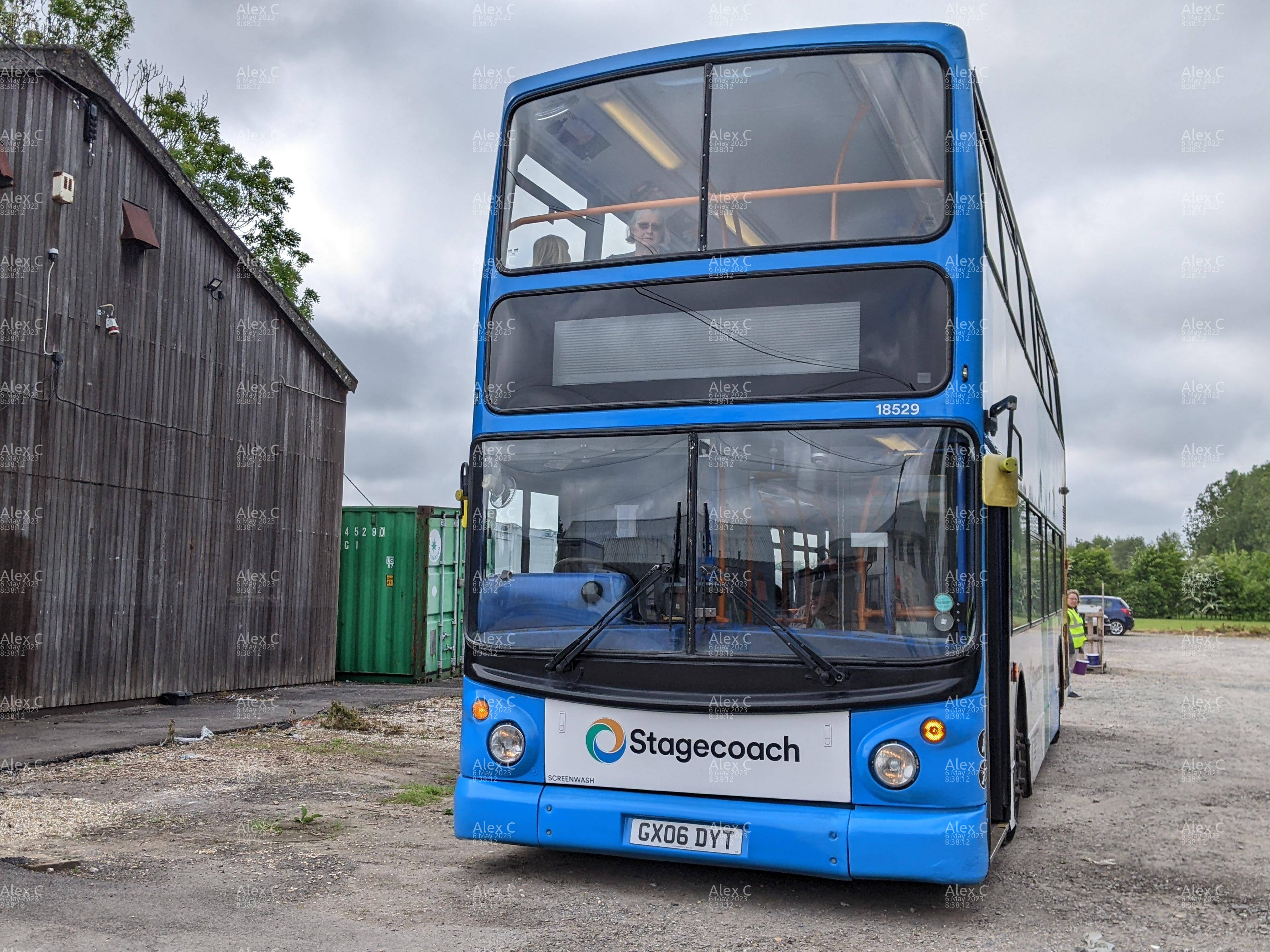 Picture of  vehicle GX06DYT. Taken by 'Alex C' in May 2023. Image sourced from BBF Images.